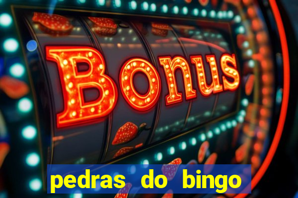 pedras do bingo para imprimir